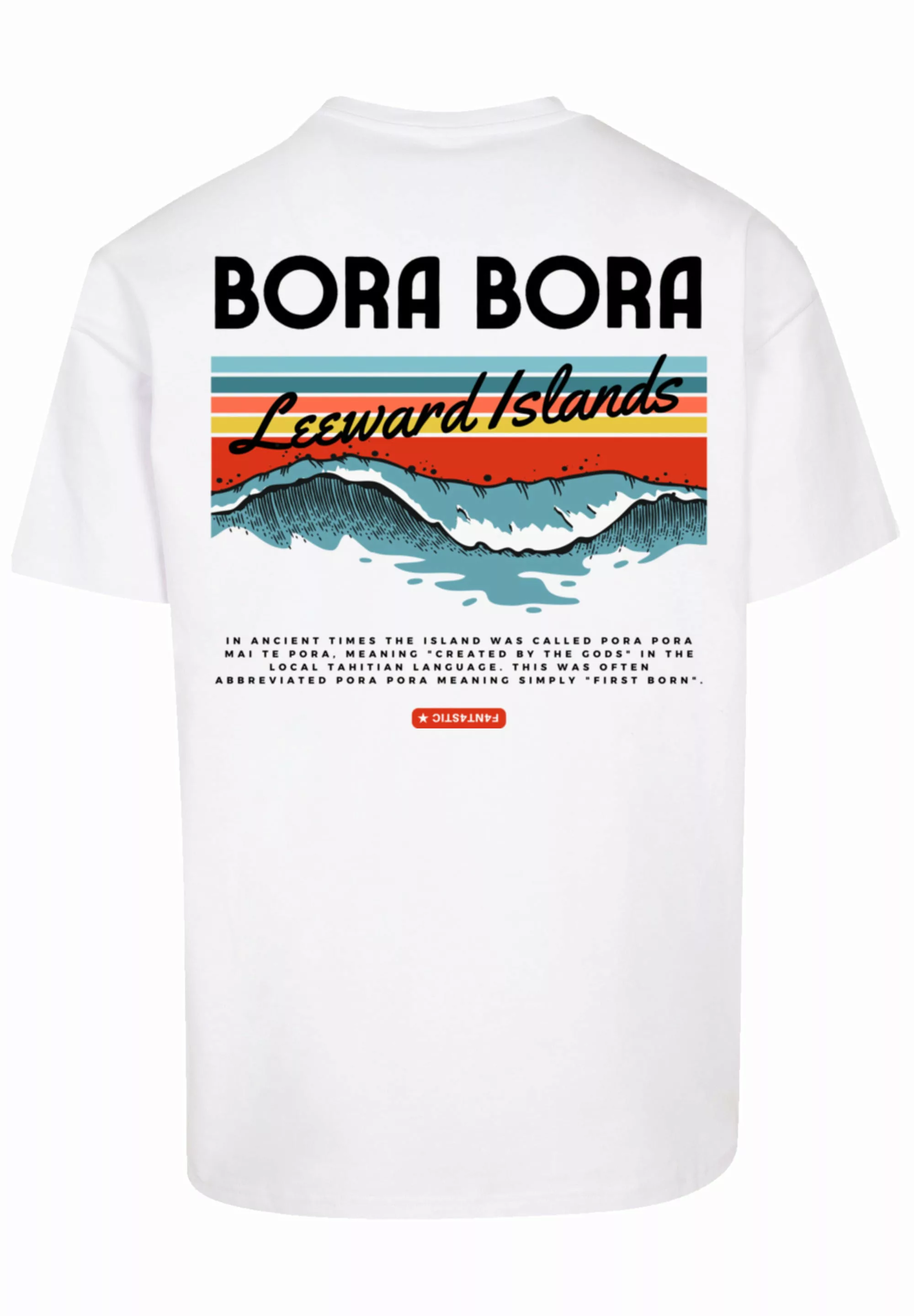 F4NT4STIC T-Shirt "Bora Bora Leewards Island", Print günstig online kaufen