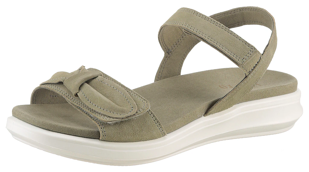 Legero Sandale "ELLA", Plateausandale, Komfortschuh mit praktischen Klettve günstig online kaufen