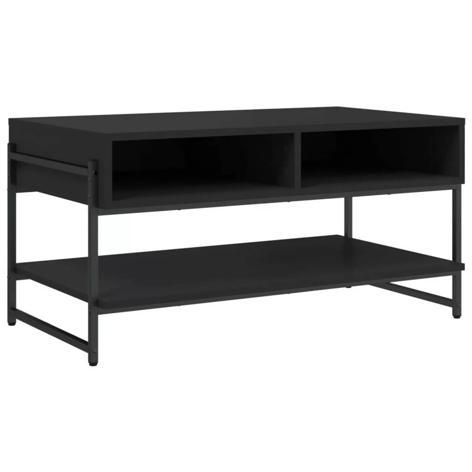 vidaXL Couchtisch Schwarz 90x50x45 cm Holzwerkstoff günstig online kaufen