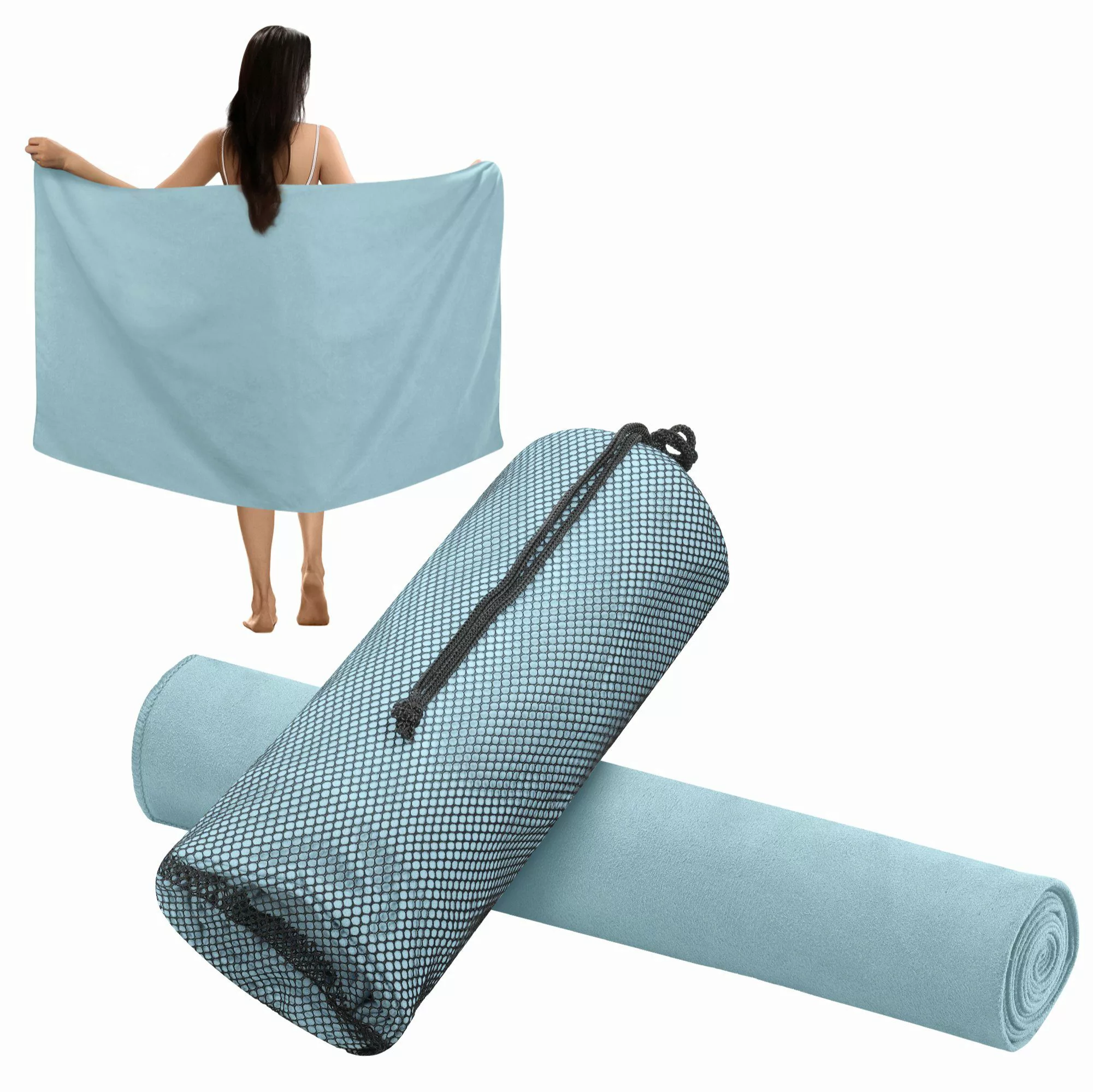 JEMIDI Strandtuch Mikrofaser Handtuch - Schnell günstig online kaufen