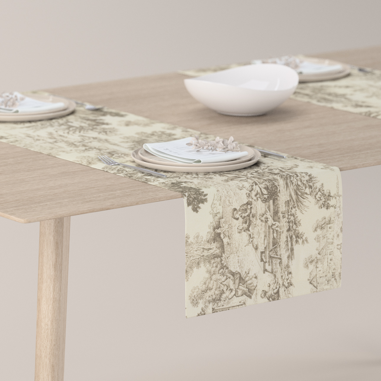 Tischläufer, ecru-beige, 40 x 130 cm, Avinon (144-53) günstig online kaufen