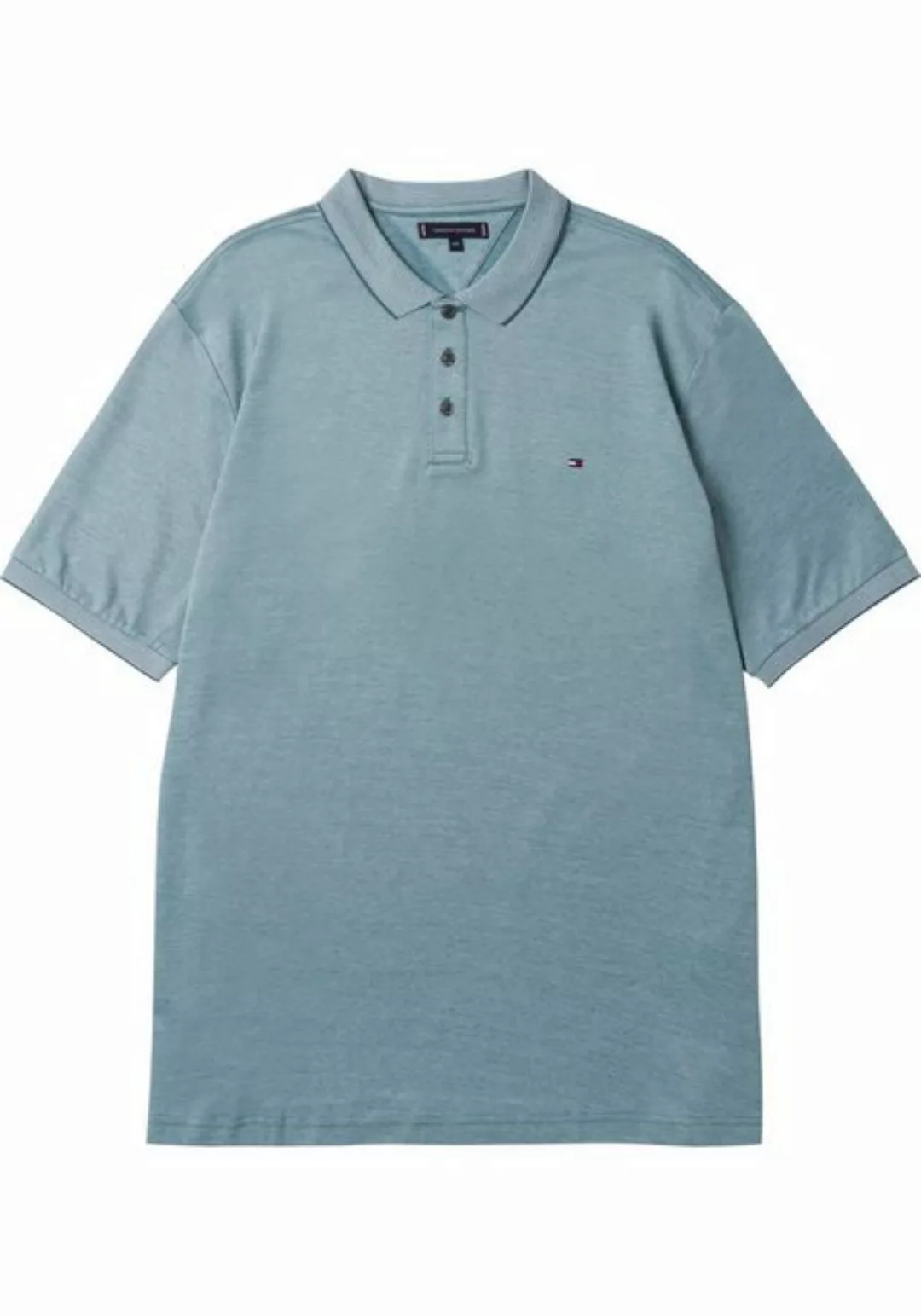 Tommy Hilfiger Big & Tall Poloshirt (1-tlg) mit zweifarbig gestricktem Polo günstig online kaufen