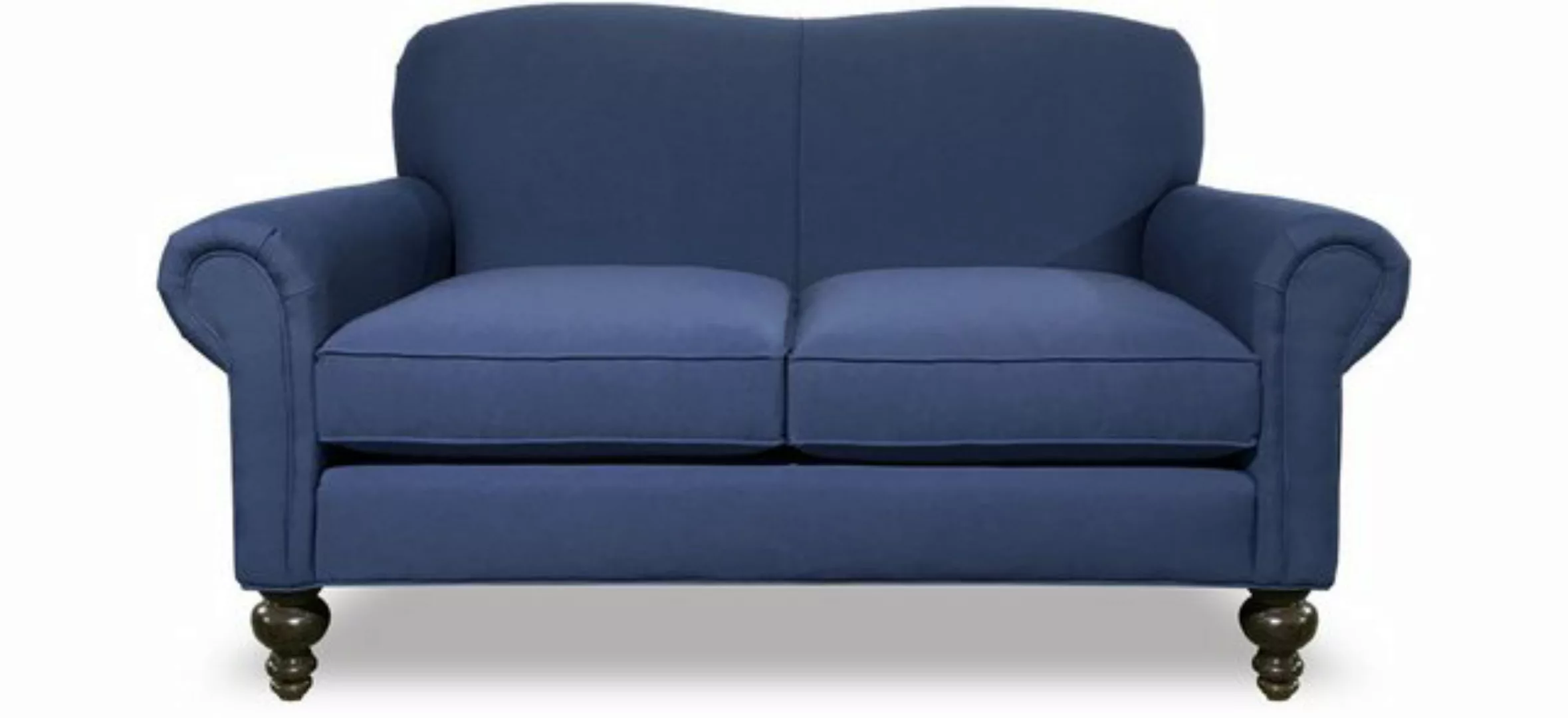 Xlmoebel Sofa Neue luxuriöse Chesterfield-Zweisitzer-Couch aus Stoff mit Po günstig online kaufen