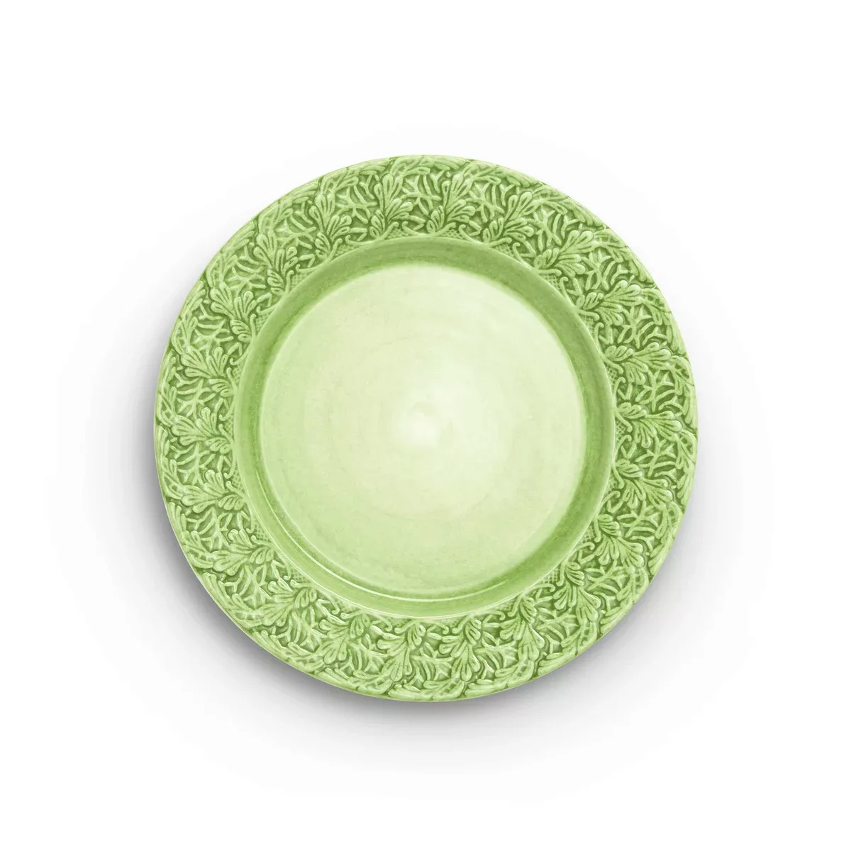 Lace Teller 25cm grün günstig online kaufen