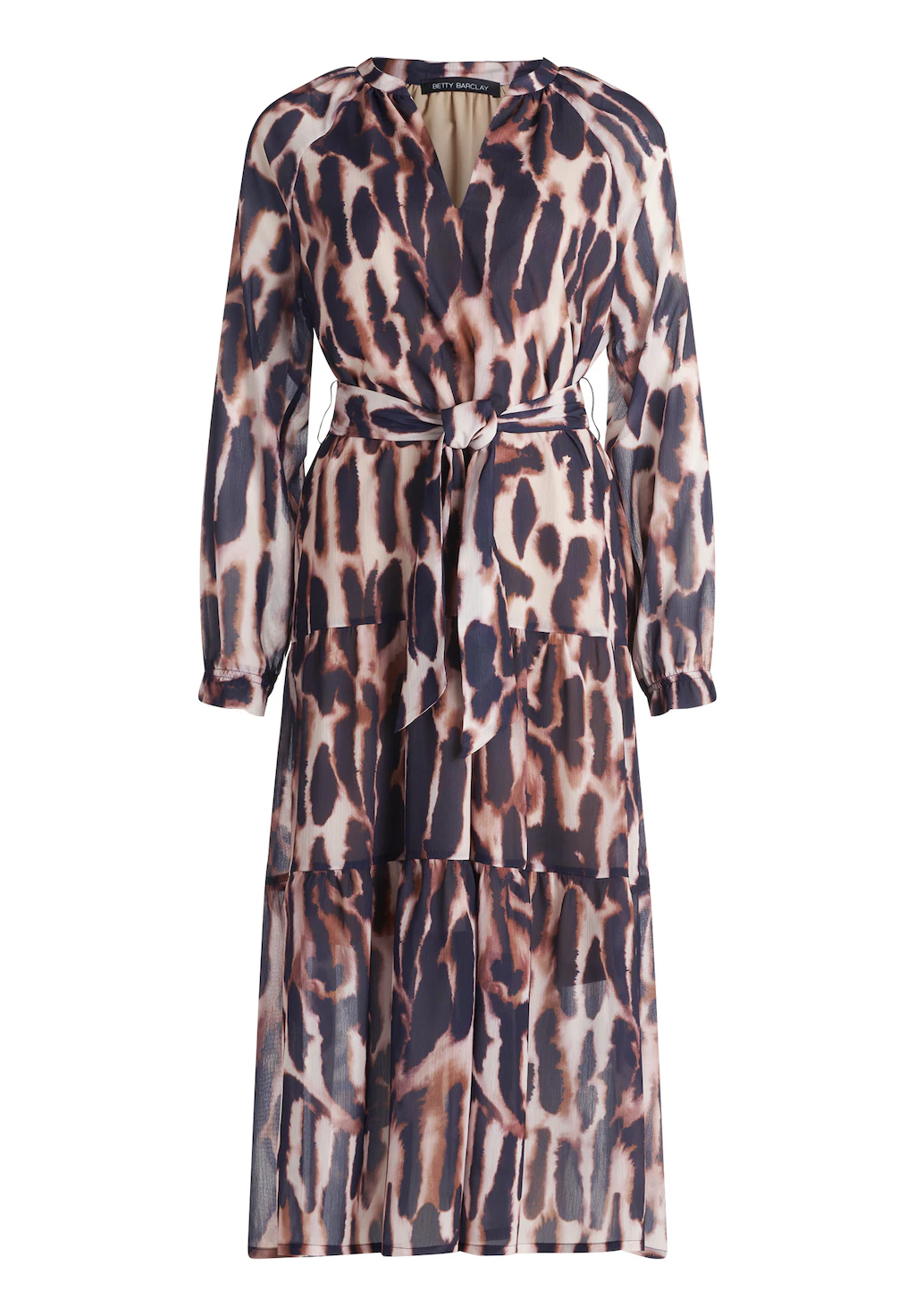 Betty Barclay Sommerkleid "Betty Barclay Damen Stufenkleid langarm" günstig online kaufen