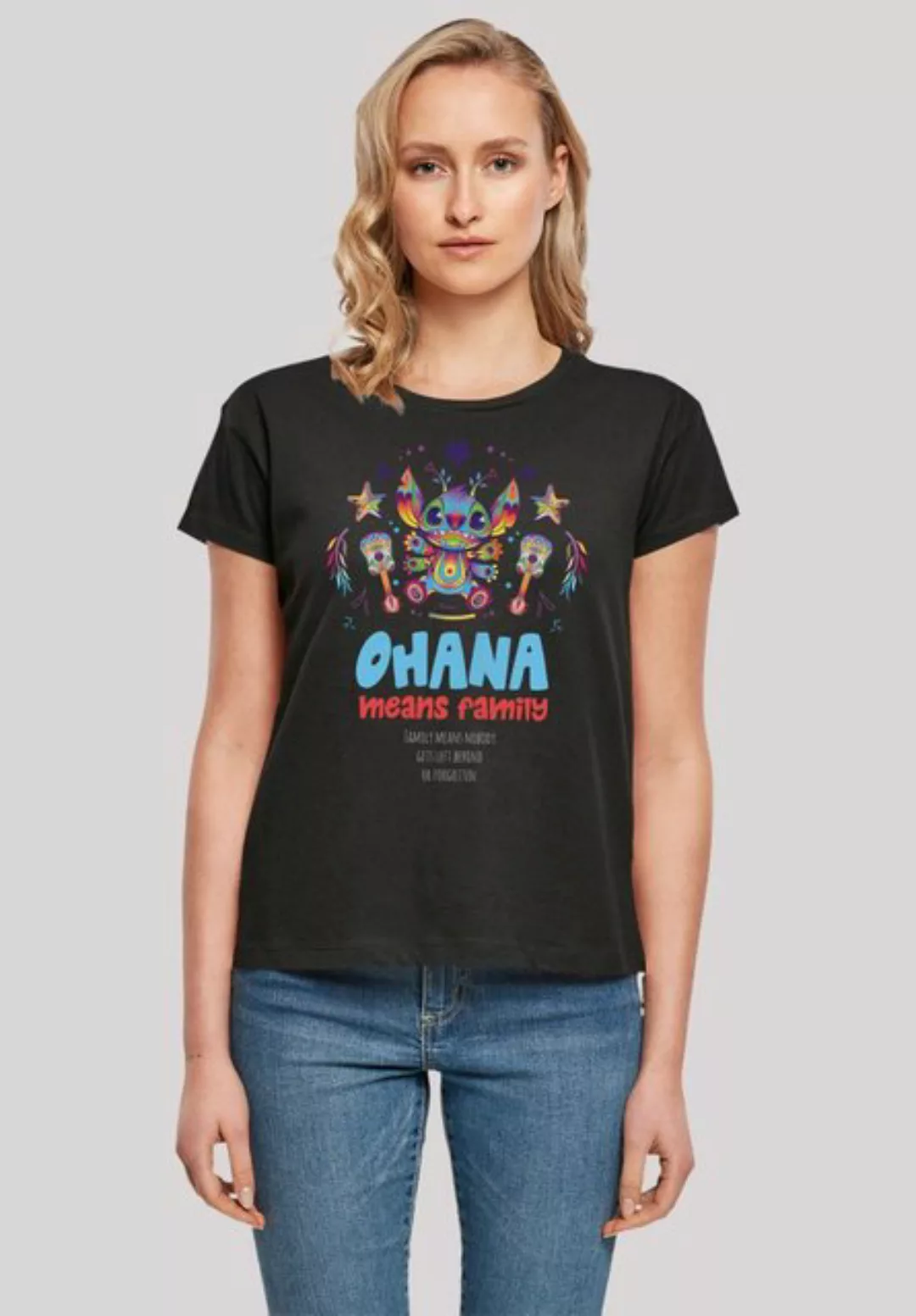 F4NT4STIC T-Shirt Disney Lilo & Stitch Ohana Mexico Premium Qualität günstig online kaufen