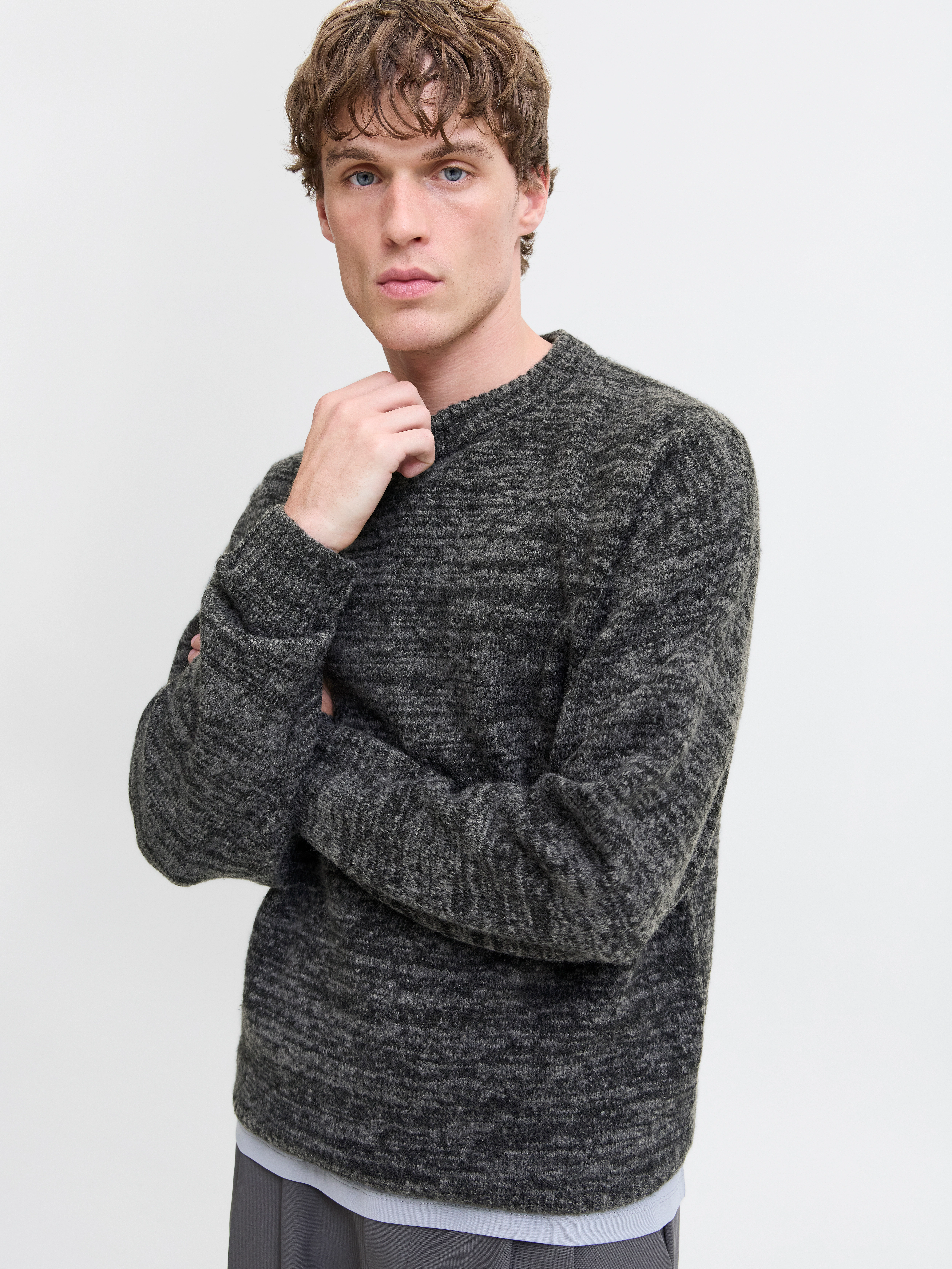 Jack & Jones Strickpullover "JJESOHO OLLIE KNIT CREW NECK SN" günstig online kaufen