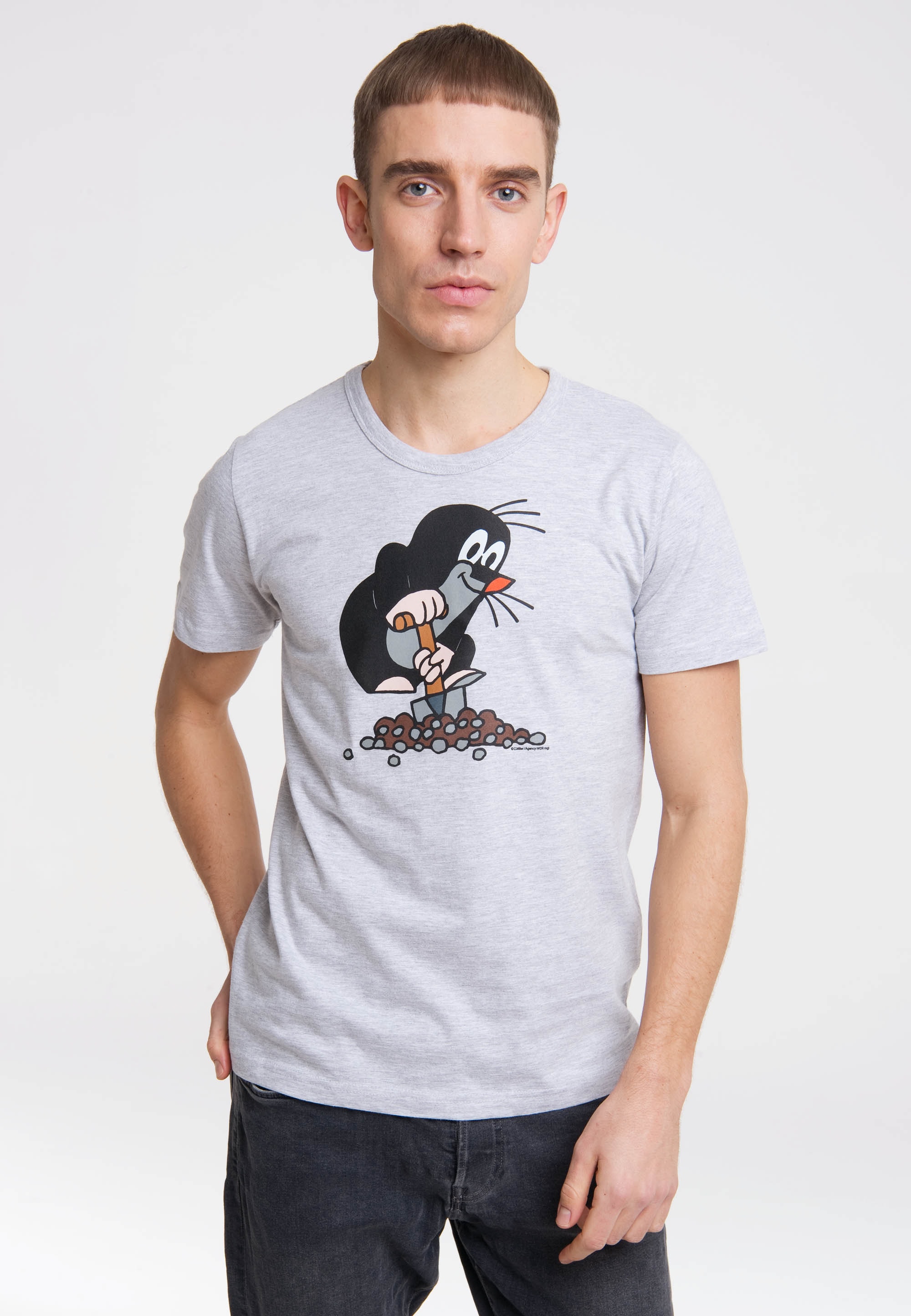 LOGOSHIRT T-Shirt "Der kleine Maulwurf", mit lizenzierten Originaldesign günstig online kaufen