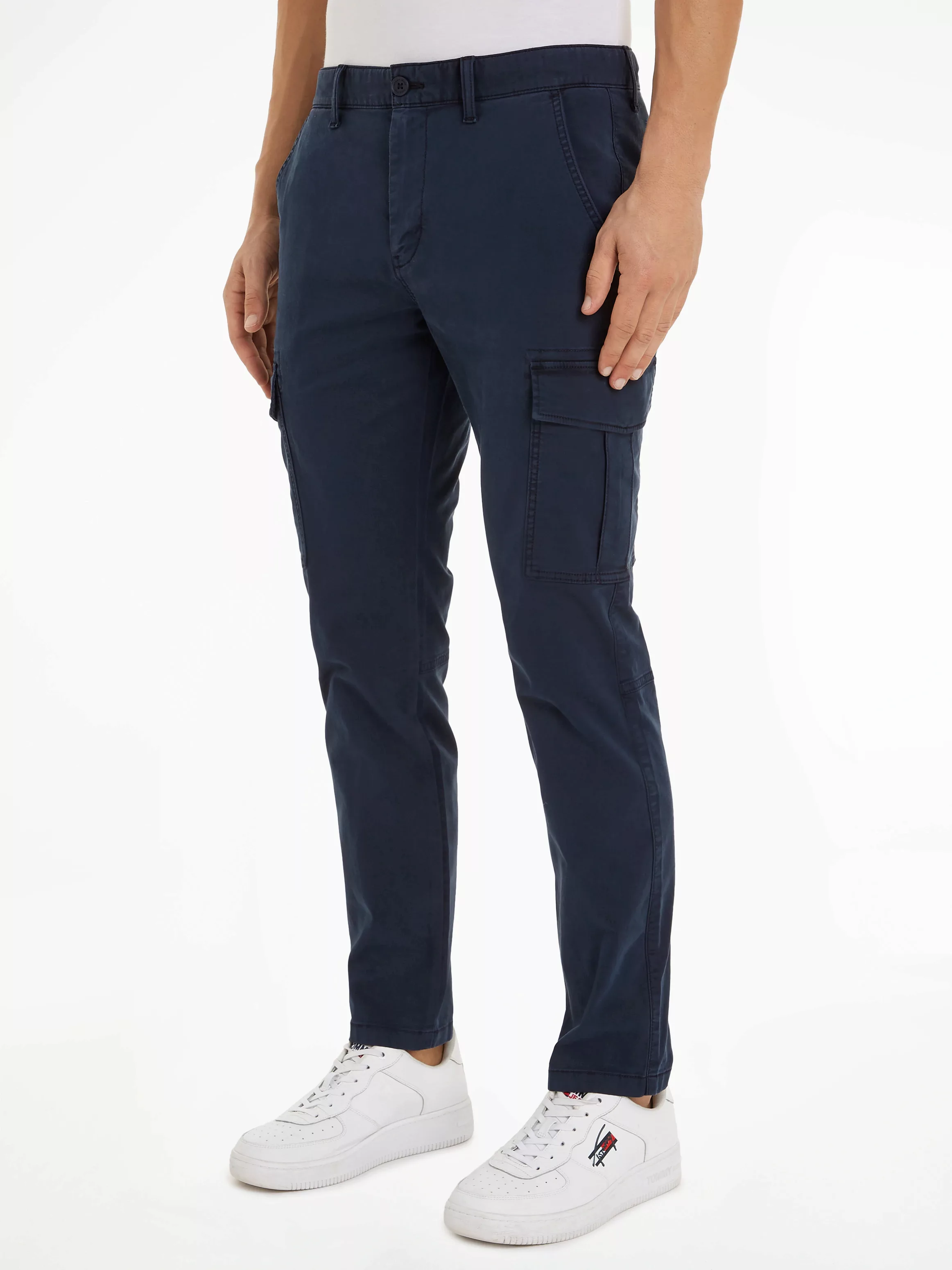 Tommy Jeans Cargohose "TJM AUSTIN LIGHTWEIGHT CARGO", mit Logoprägung günstig online kaufen