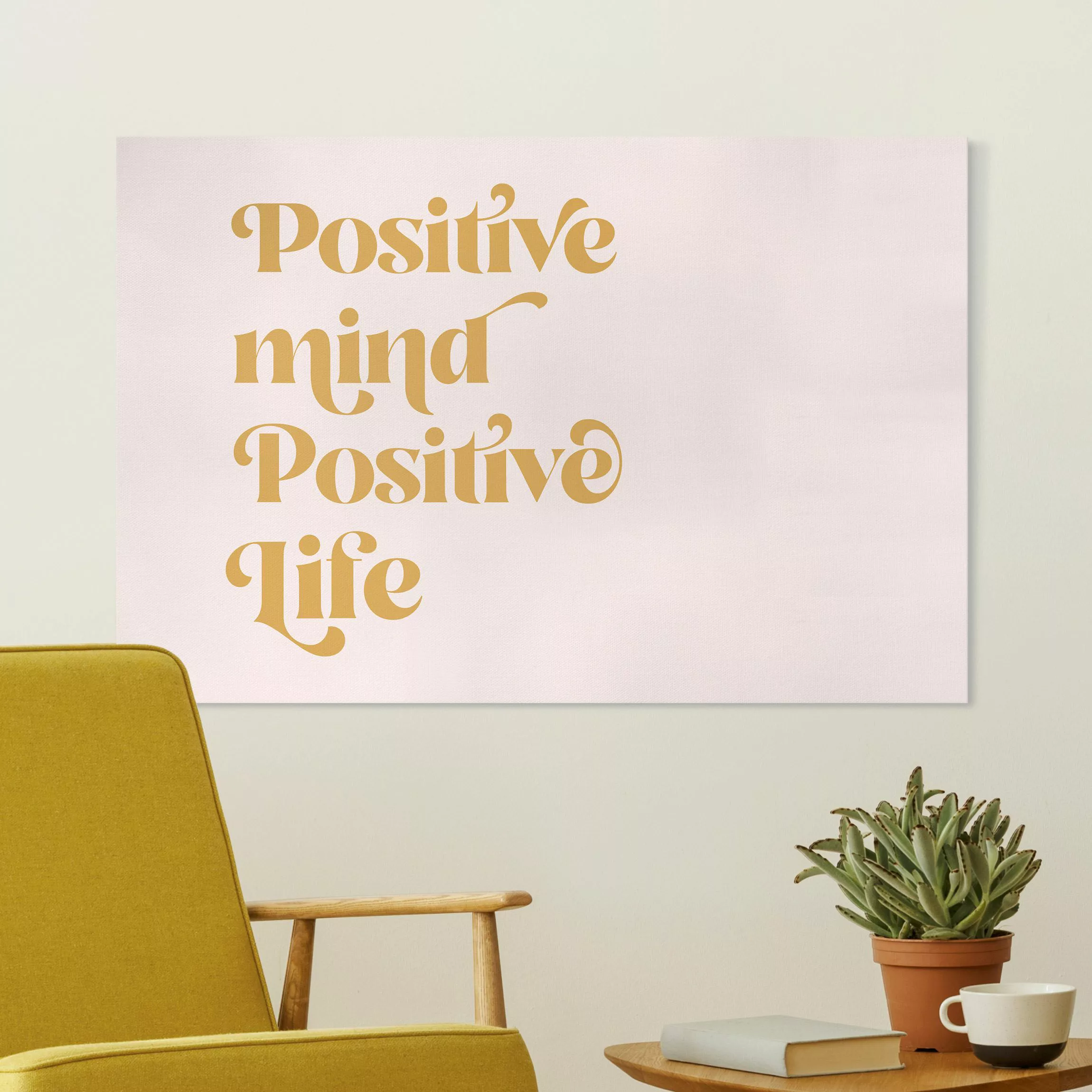 Leinwandbild Positive Mind günstig online kaufen