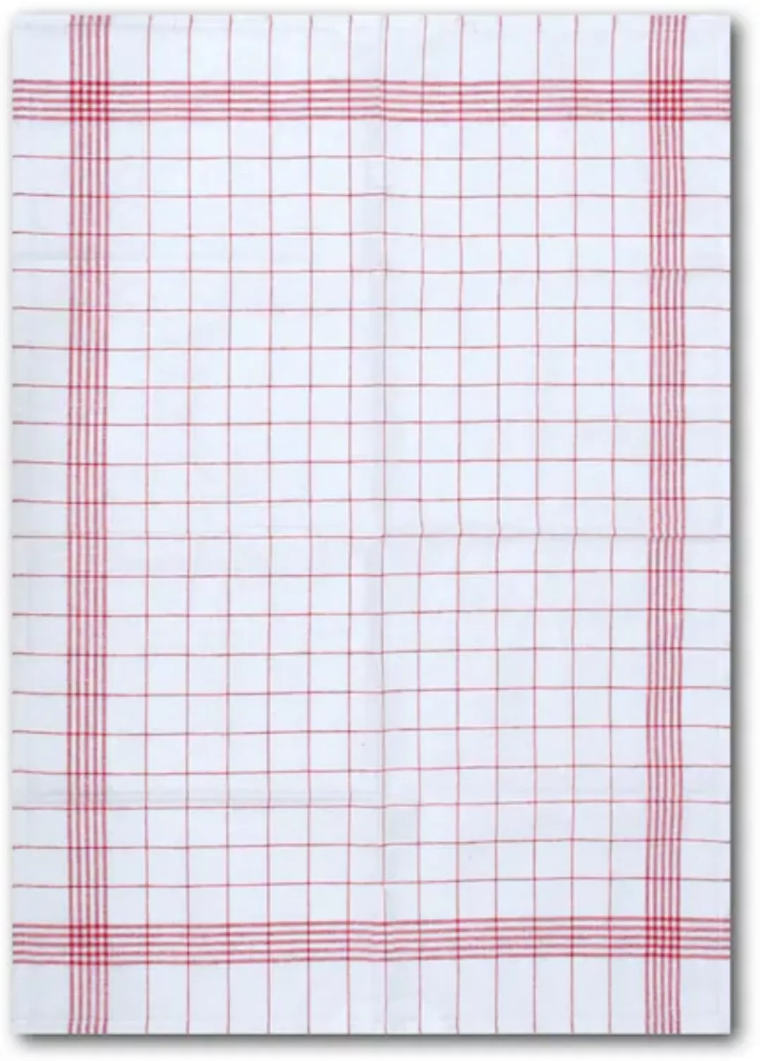 Dyckhoff Geschirrtuch »KARO / Halbleinen - 60x80 cm«, (Set, 10 tlg.) günstig online kaufen