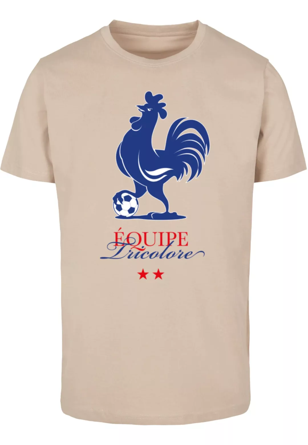 MisterTee T-Shirt "MisterTee Équipe Tri Color 1.0 Tee" günstig online kaufen