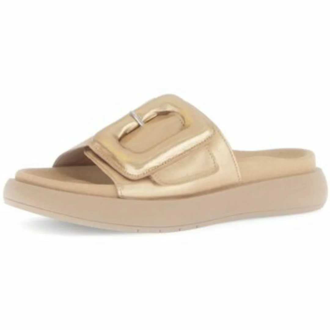 Gabor  Clogs Pantoletten Plateau Pantolette metallic 63.751.63 63.751.63 günstig online kaufen