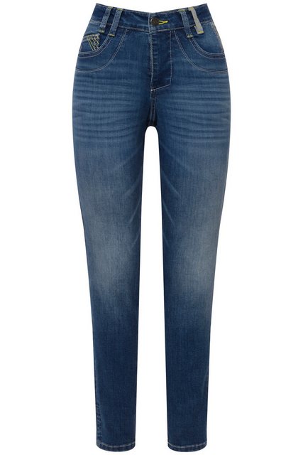 Laurasøn Regular-fit-Jeans Slim-Jeans 5-Pocket Saum mit TurnUp günstig online kaufen