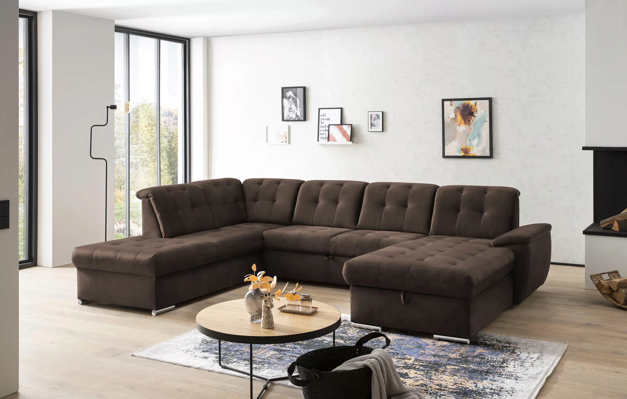 exxpo - sofa fashion Wohnlandschaft Durango, aufwendige Sitz- und Rückenver günstig online kaufen