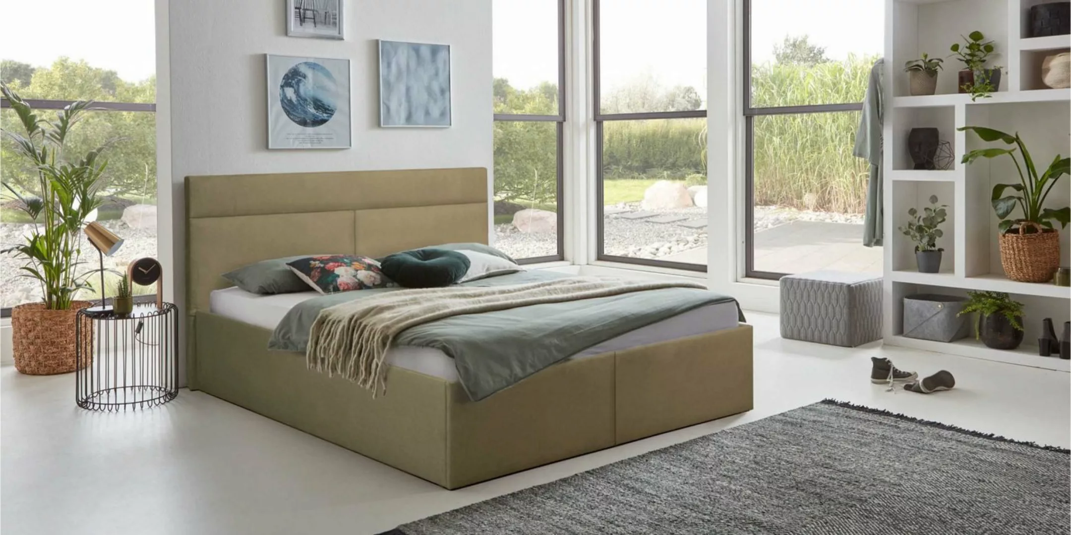 Halmon Schlafkomfort Betten Polsterbett Tokyo günstig online kaufen