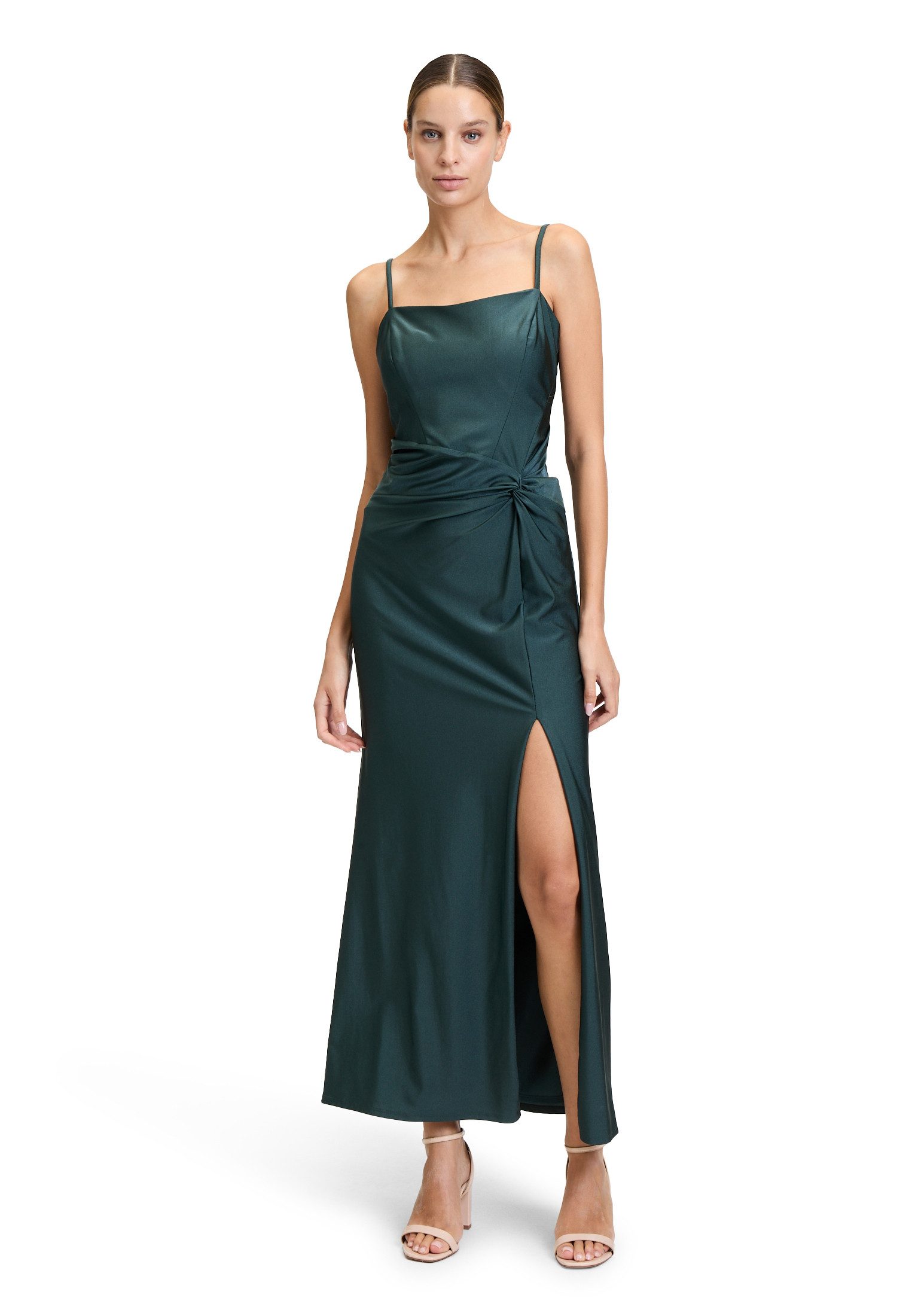 Vera Mont Abendkleid "Vera Mont Damen Abendkleid mit Wasserfallausschnitt", günstig online kaufen