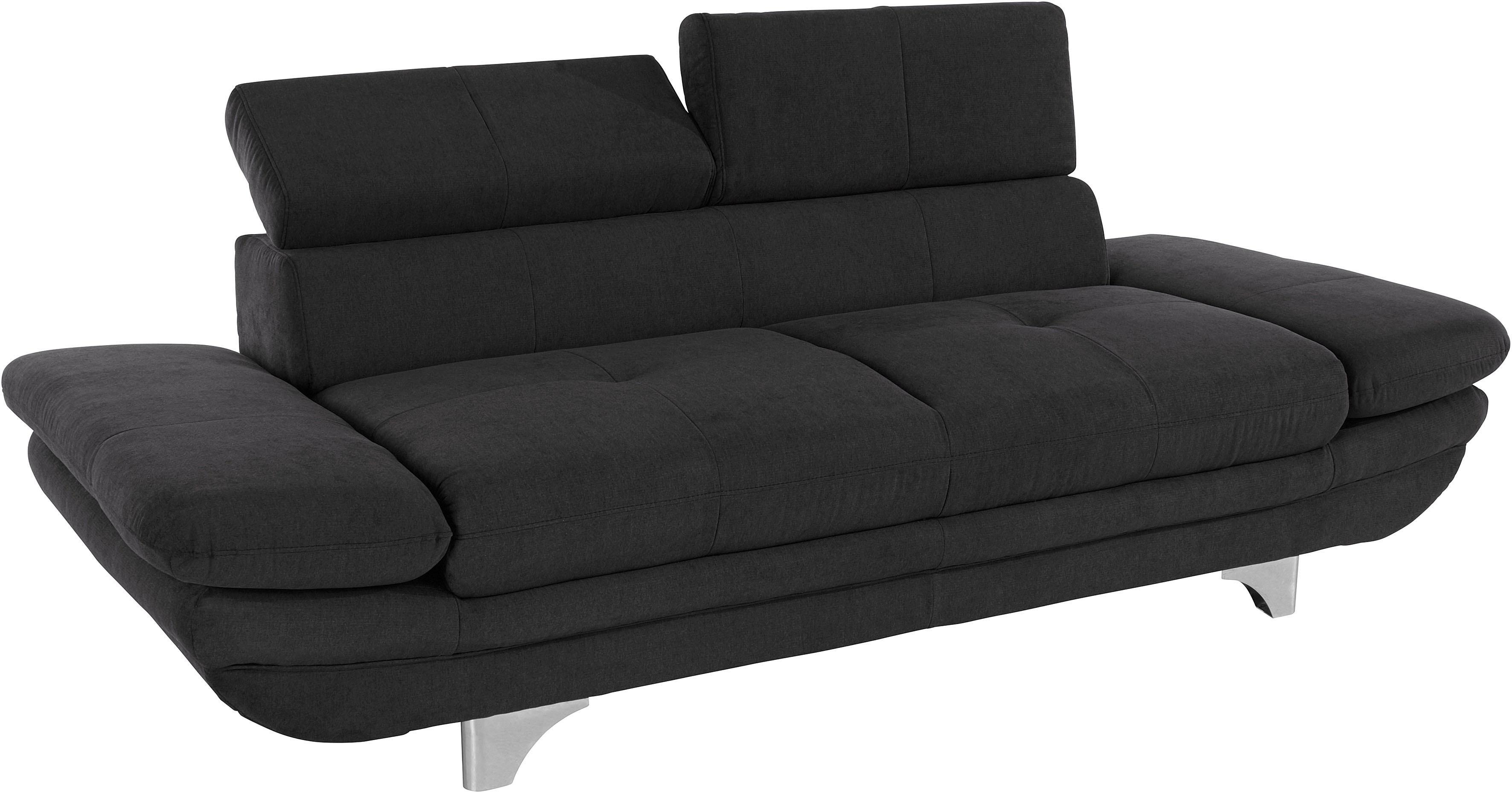 COTTA 2-Sitzer "Enterprise", Big-Sofa, mit Armteilverstellung & Kopfteilver günstig online kaufen