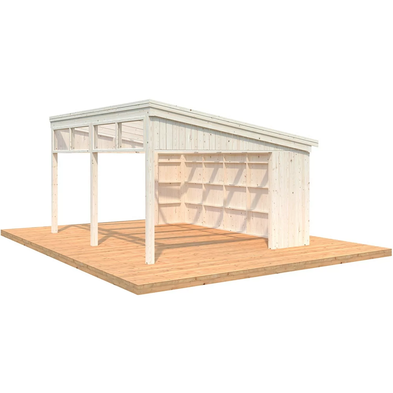 Palmako Pavillon Nova 17,8 m² Kit Transparent Tauchgrundiert 502 cm x 396 c günstig online kaufen