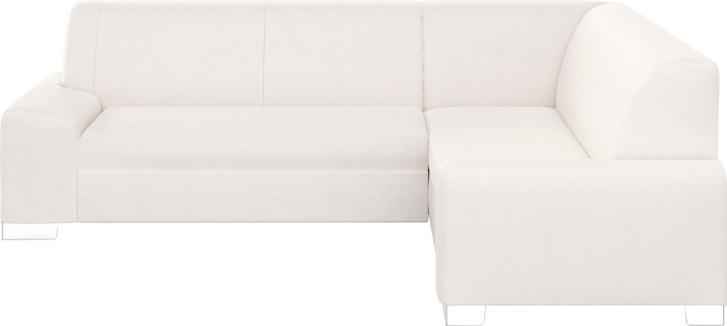 DOMO collection Ecksofa »Anzio in kubischer Formensprache, flache Armlehnen günstig online kaufen