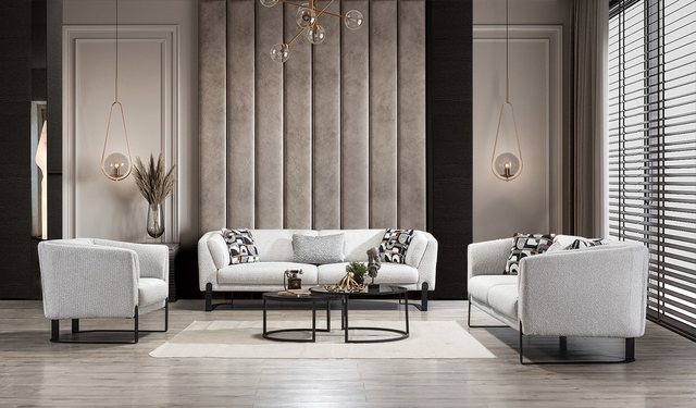 Viva Möbel Sofa SAVANA, Elegantes Sofa-Set für klassischen Luxus. günstig online kaufen