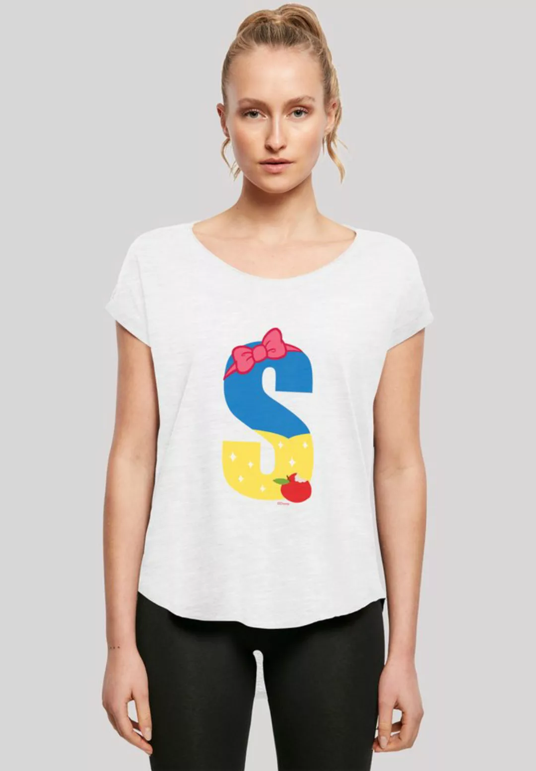 F4NT4STIC T-Shirt "Disney Alphabet S Is For Snow White Schneewittchen", Pri günstig online kaufen