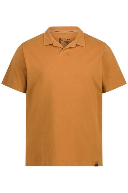 STHUGE Poloshirt STHUGE Poloshirt Jersey Halbarm Cuba-Kragen günstig online kaufen