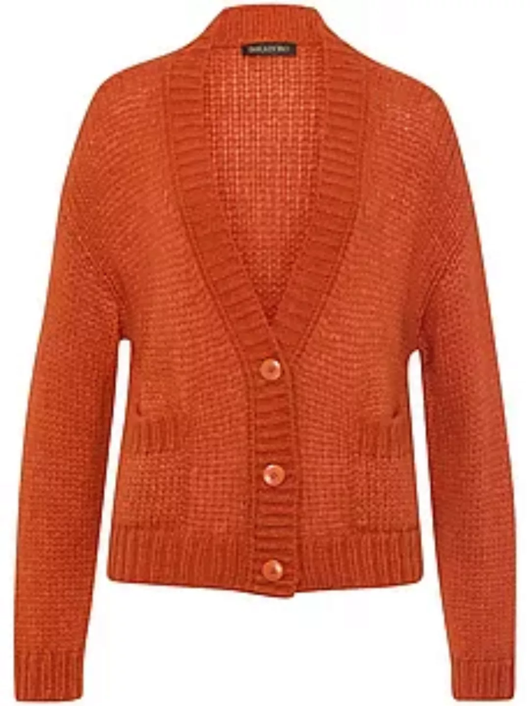 Strickjacke Inkadoro orange günstig online kaufen