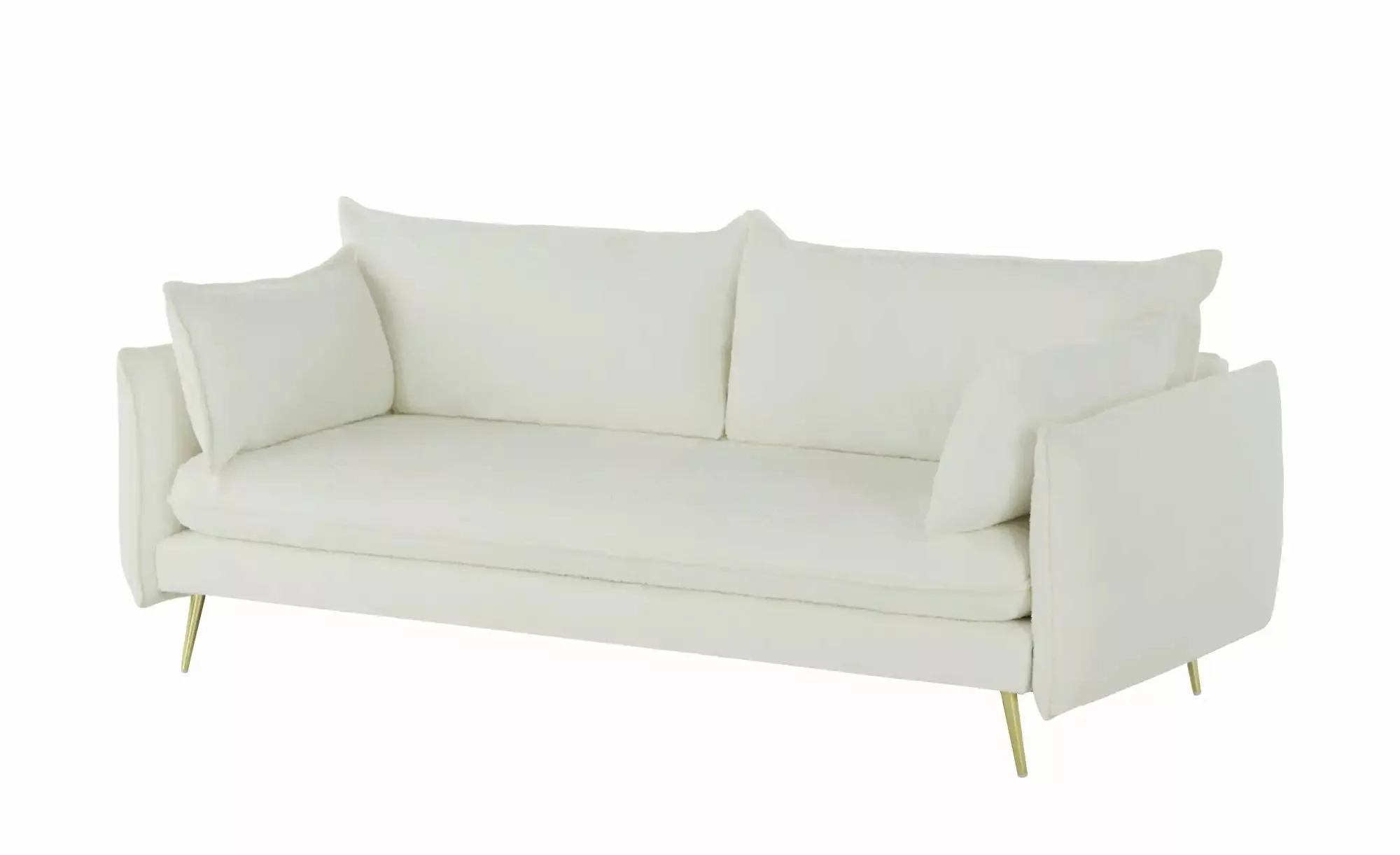 Big Sofa  Edesia  ¦ weiß ¦ Maße (cm): B: 215 H: 80 T: 100.0 Polstermöbel > günstig online kaufen