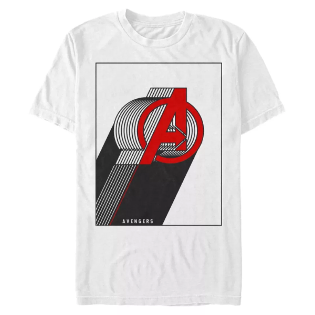 Marvel - Logo Layered Avengers - Männer T-Shirt günstig online kaufen