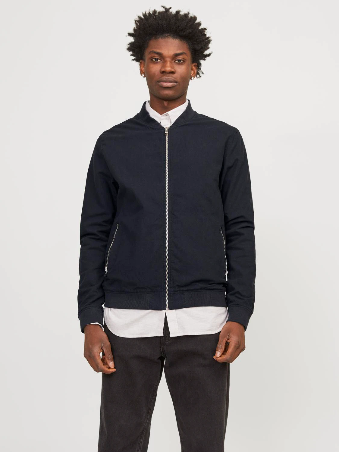 Jack & Jones Bomberjacke "JJESUMMER LINEN BOMBER SN" günstig online kaufen