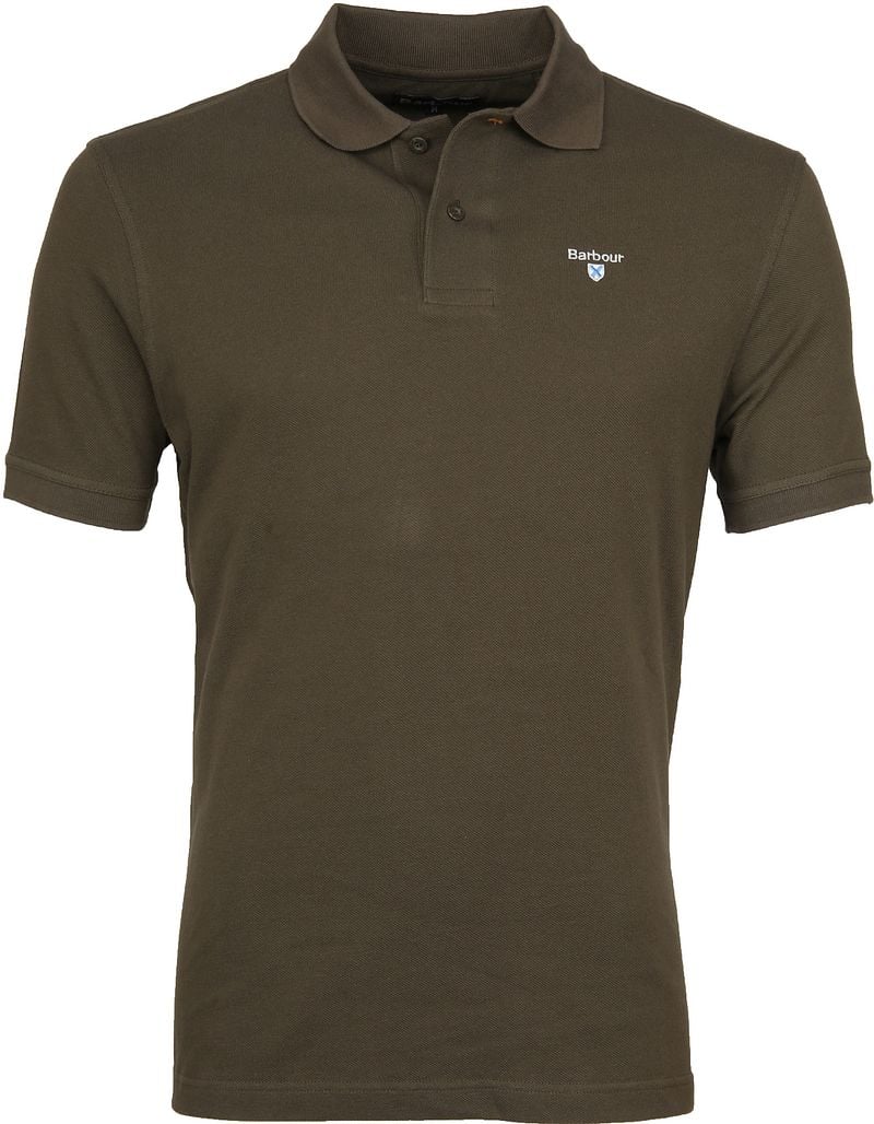 Barbour Basic Poloshirt Armee - Größe XL günstig online kaufen