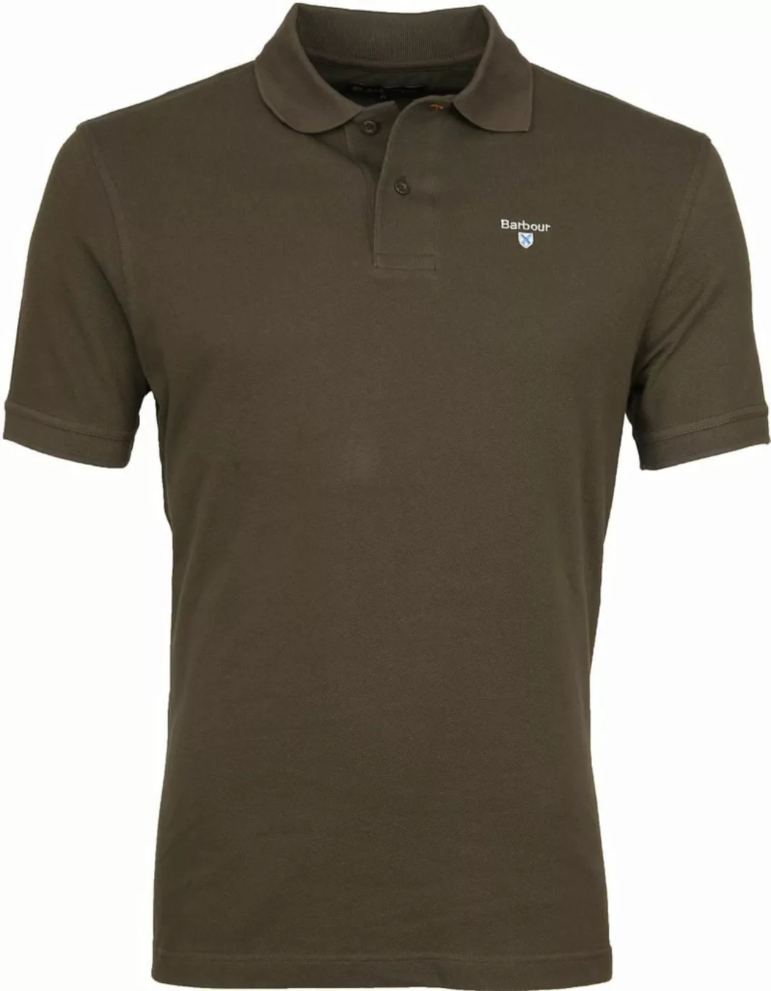 Barbour Basic Poloshirt Armee - Größe 3XL günstig online kaufen