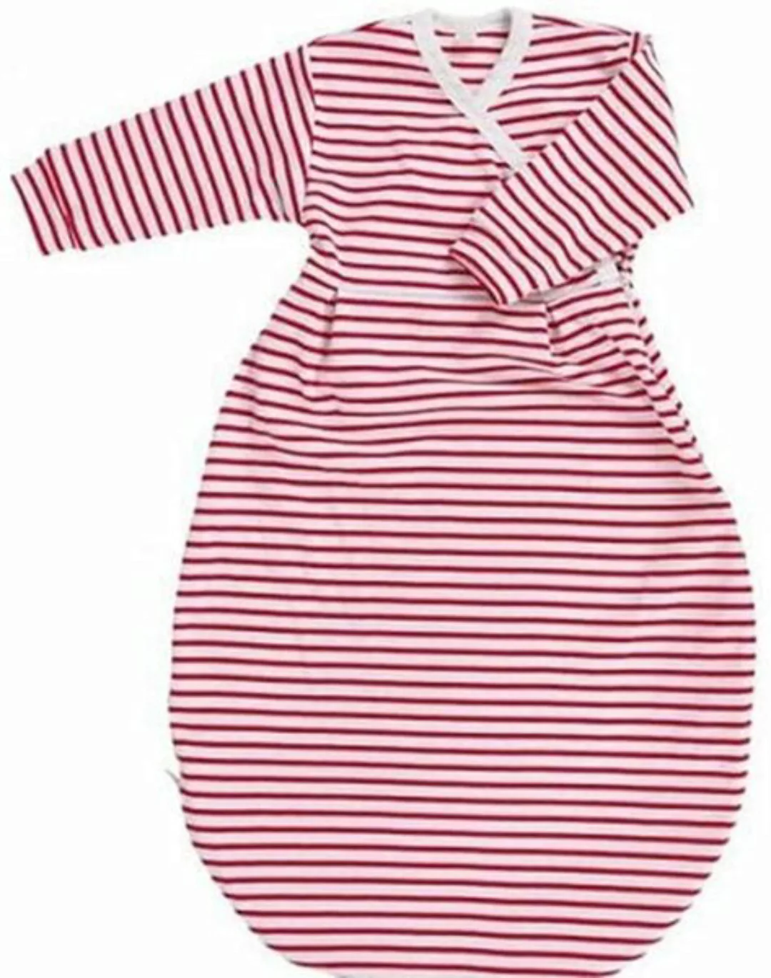 Popolini Iobio Baby Felinchen Schlafsack Rot Weiß 50-80 Kba Baumwolle günstig online kaufen