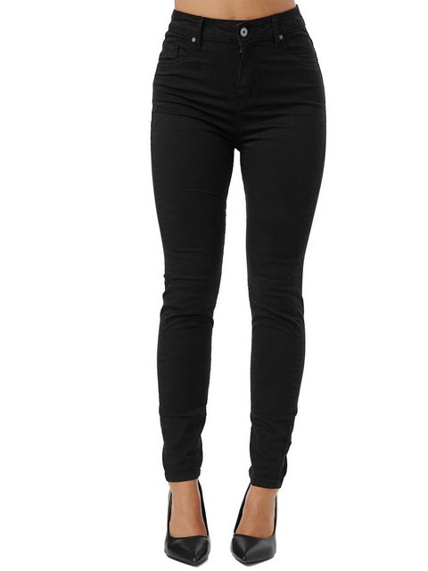 Tazzio Skinny-fit-Jeans F103 Damen High Rise Jeanshose günstig online kaufen