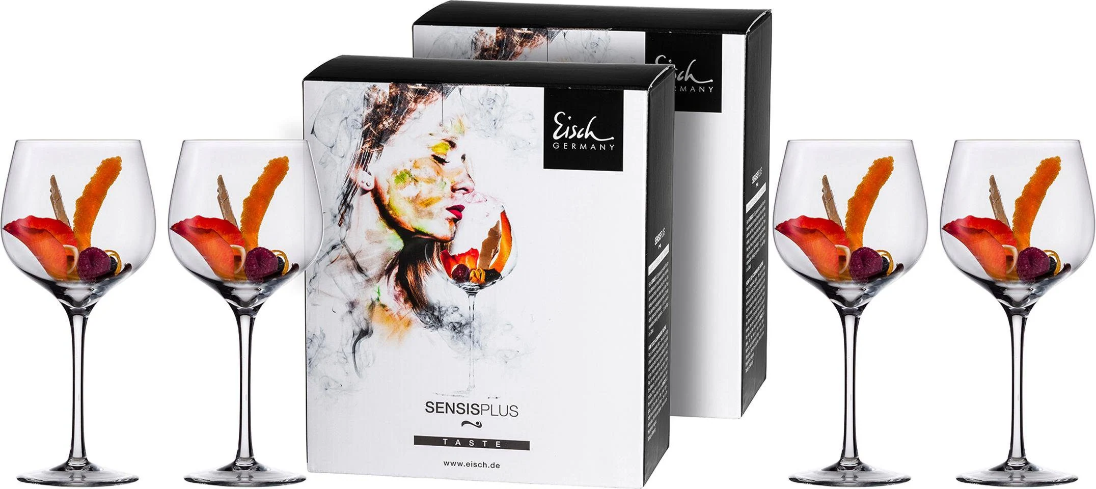 Eisch Germany Rotweinglas »Superior SensisPlus«, (Set, 4 tlg.), (Burgunderg günstig online kaufen
