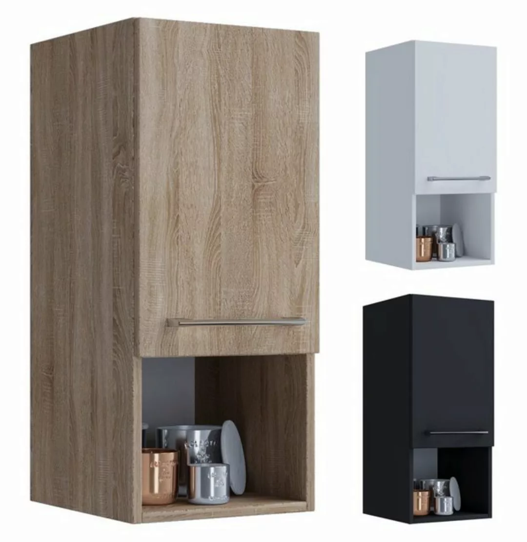 VCM Holz Badmöbel Midischrank Badregal Badschrank Badezimmer Möbel Regal Ba günstig online kaufen