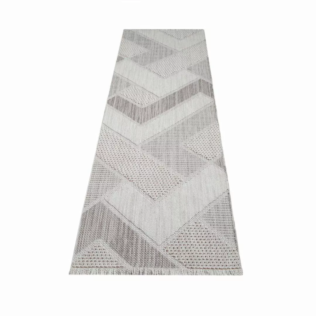 Carpet City Teppich »LINDO 8877«, rechteckig, 11 mm Höhe, Kurzflor, Hochtie günstig online kaufen