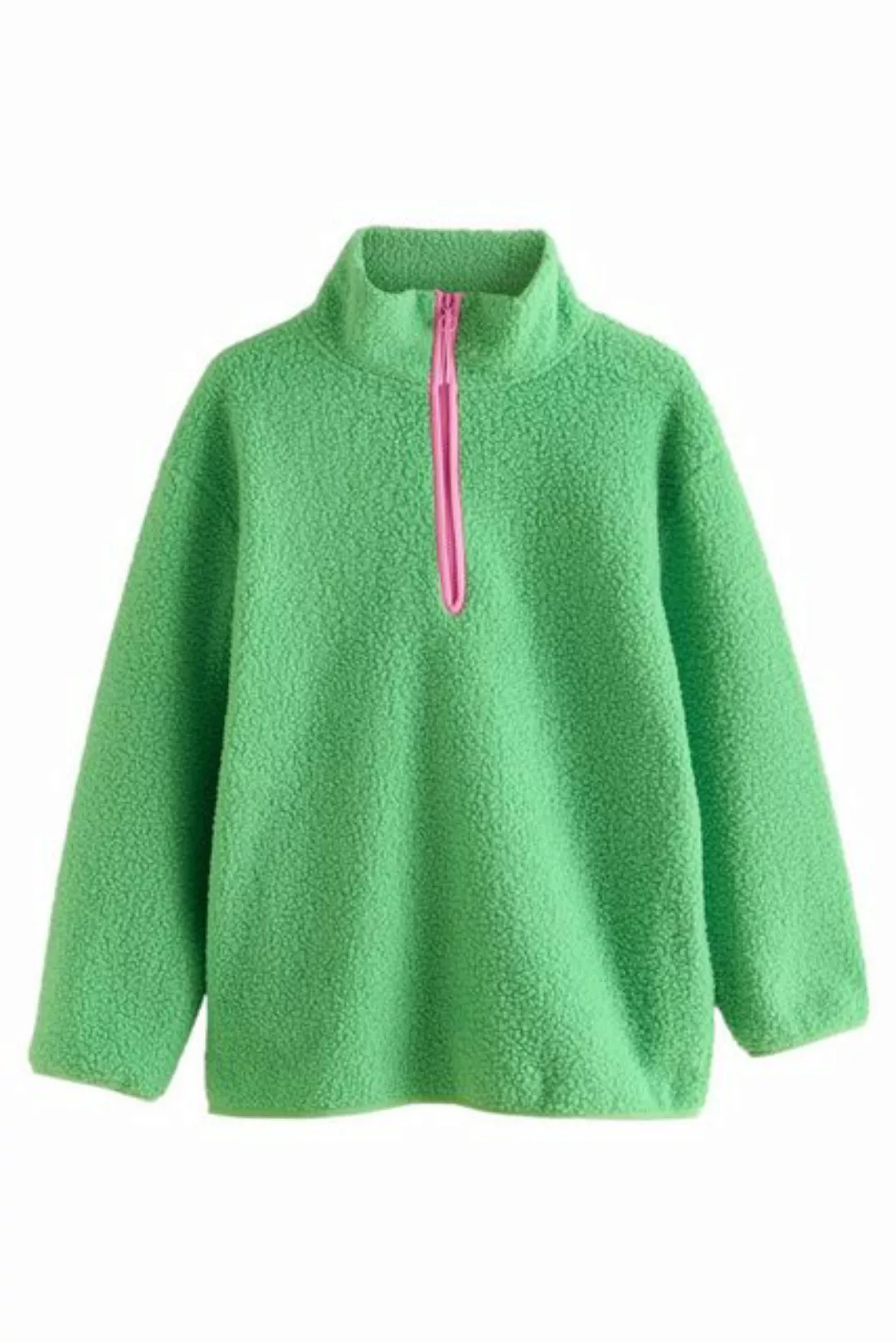 Next Fleecepullover Outdoor Next Elements Fleece-Troyer mit Teddyfell (1-tl günstig online kaufen