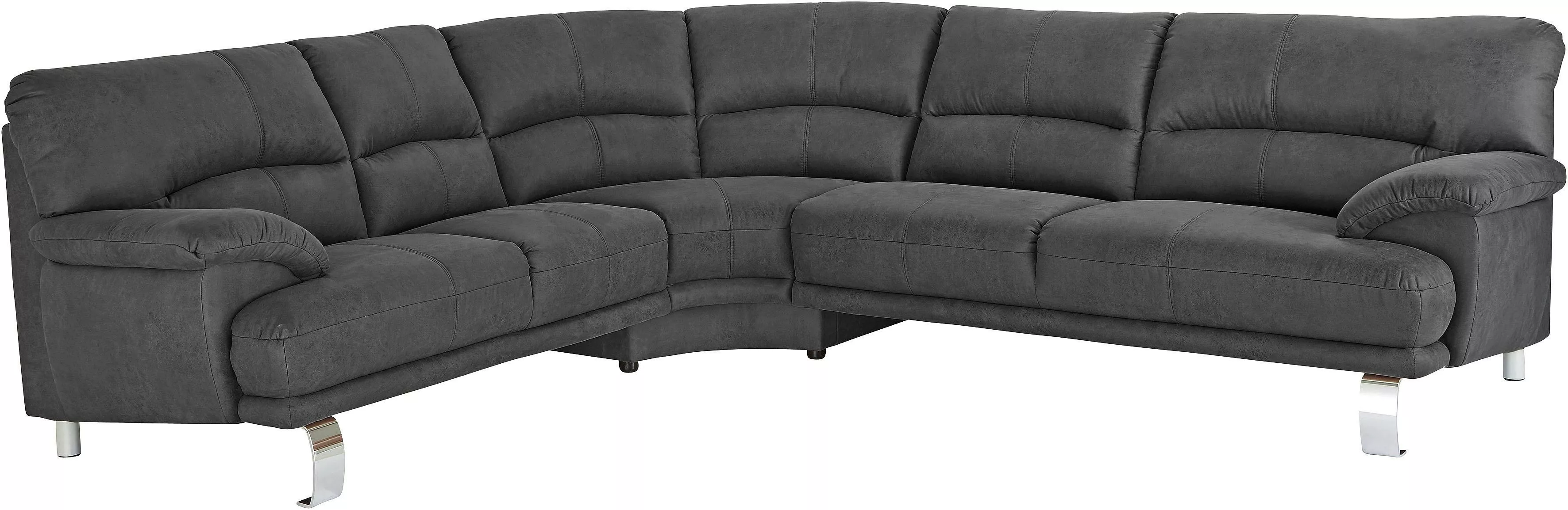 TRENDMANUFAKTUR Ecksofa "Cecilia II, in italienischen Design, bequem, hoher günstig online kaufen