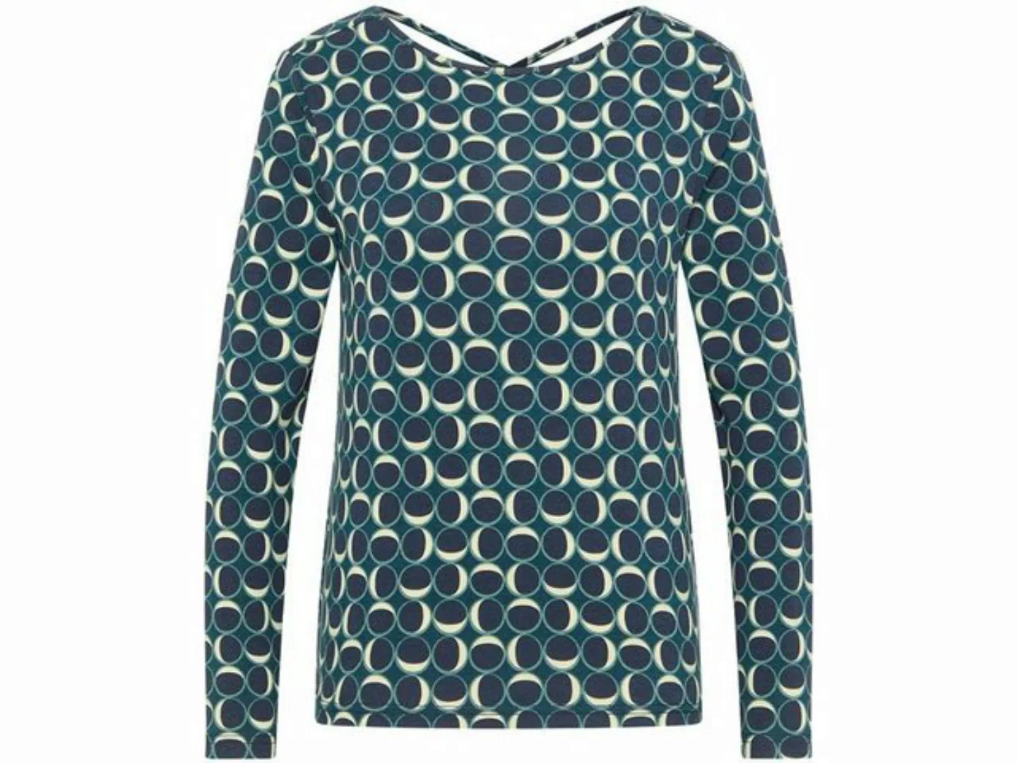 Tranquillo Langarmshirt tranquillo Bio-Damen-Langarmshirt mit gekreuzten R günstig online kaufen