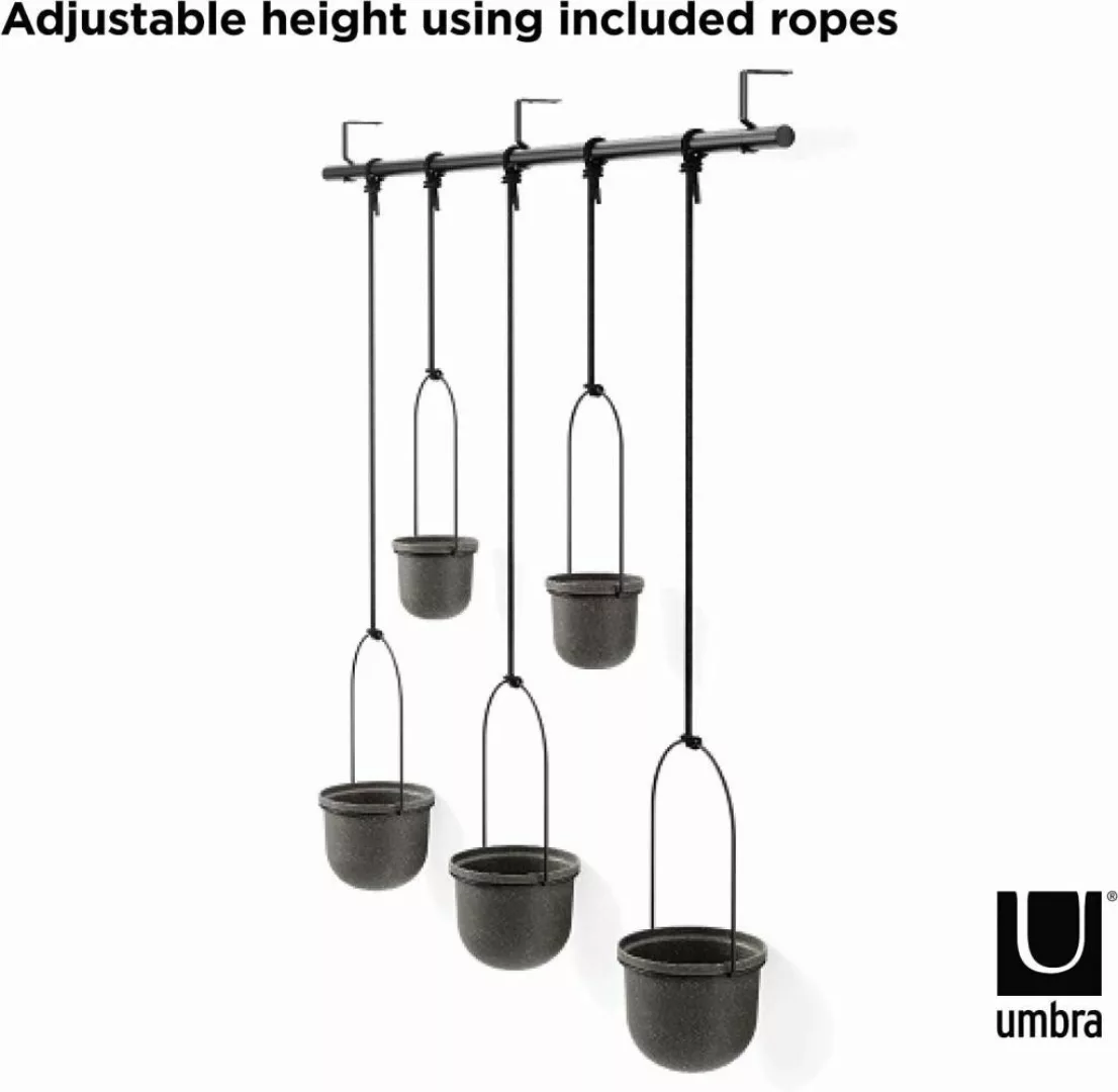 Umbra Blumenampel Triflora Hängeblumentopf, Wandvase, Blumentopf, günstig online kaufen