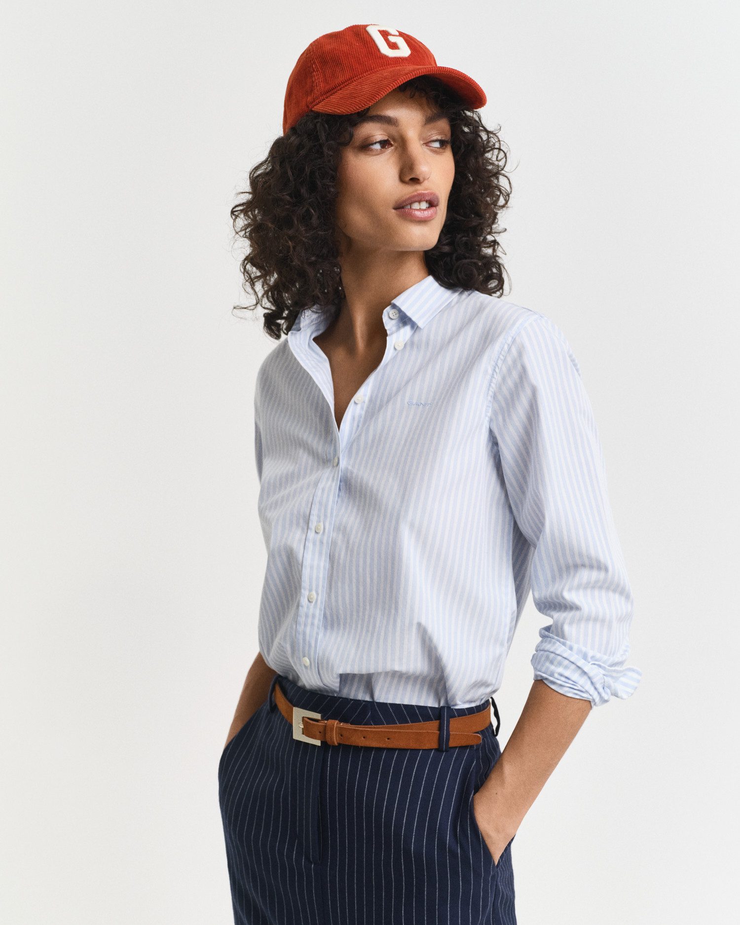 Gant Hemdbluse REG POPLIN STRIPED SHIRT günstig online kaufen