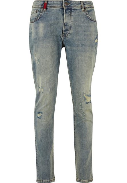 2Y Premium Bequeme Jeans 2Y Premium 2Y CARLOS DESTROYED SLIM FIT JEANS günstig online kaufen