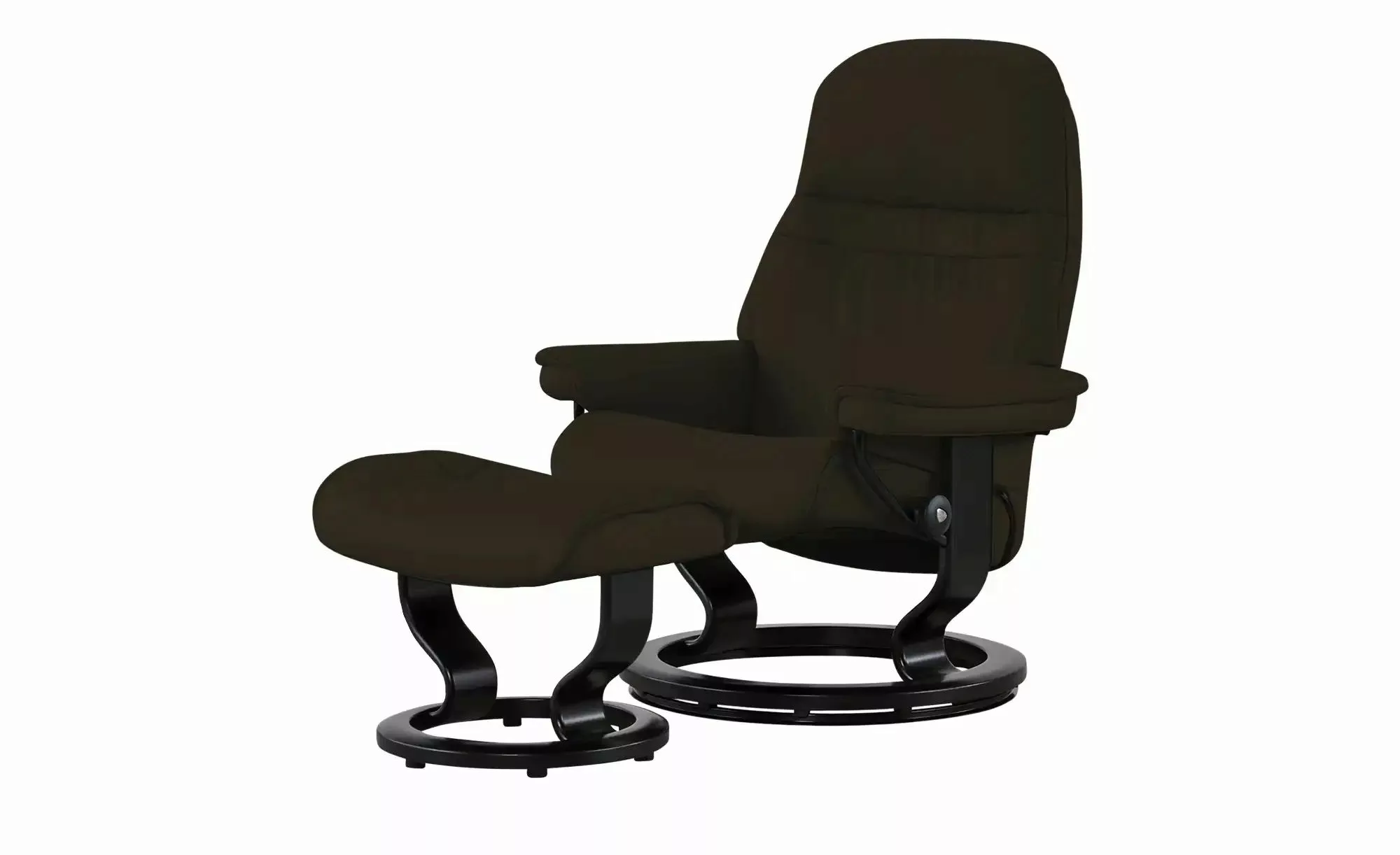 Stressless Relaxsessel mit Hocker Leder Sunrise M ¦ braun ¦ Maße (cm): B: 7 günstig online kaufen