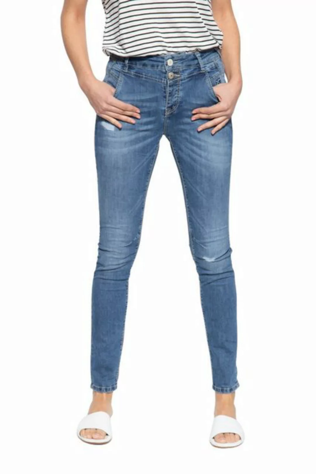 ATT Jeans Boyfriend-Jeans Kira Boy Fit günstig online kaufen