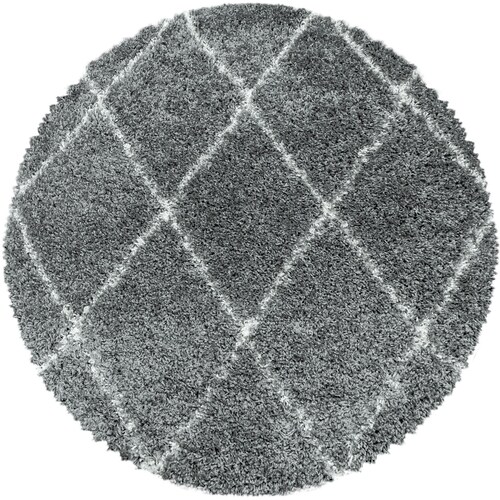 Ayyildiz Teppiche Hochflor-Teppich »ALVOR 3401«, rund, 50 mm Höhe, Shaggy, günstig online kaufen