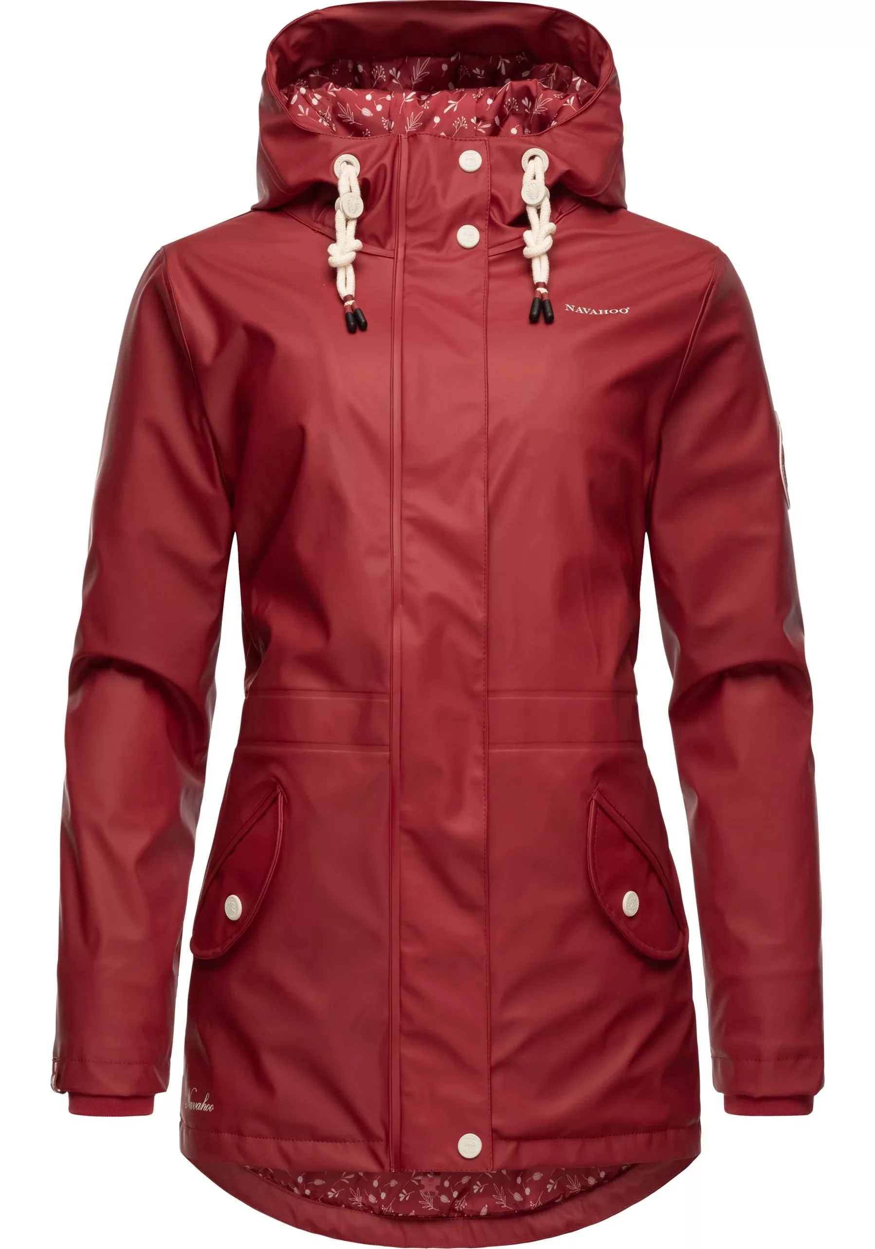 Navahoo Regenjacke "Oceans Heart", mit Kapuze, stylischer wasserdichter Reg günstig online kaufen