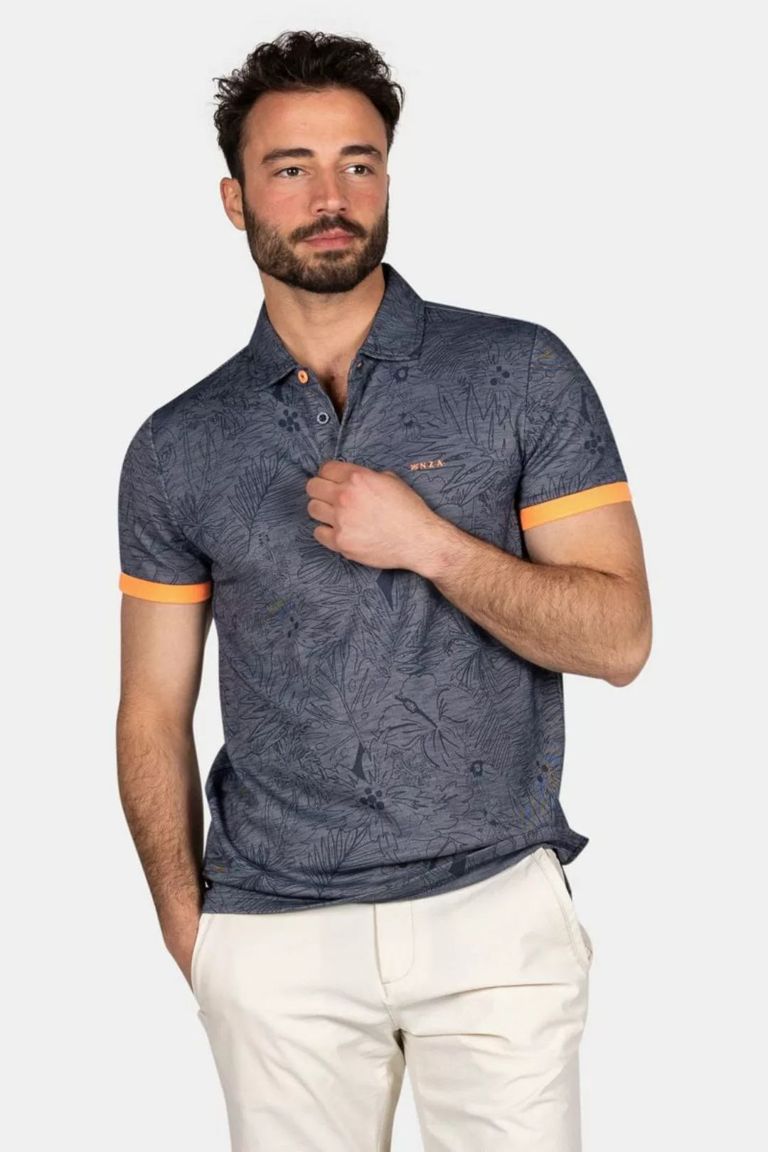NZA Poloshirt Blake Navy - Größe 3XL günstig online kaufen
