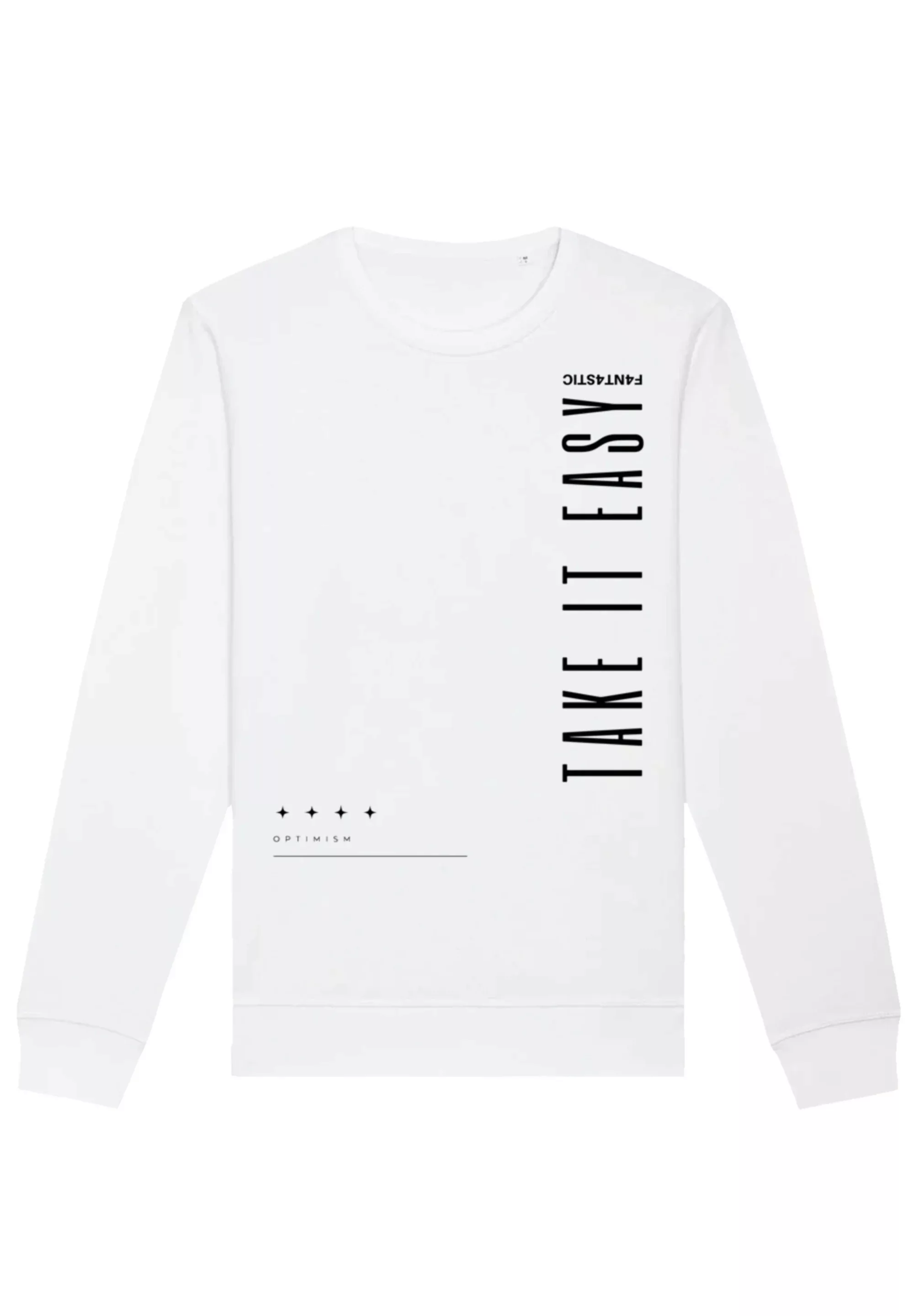 F4NT4STIC Sweatshirt "Take It Easy", Print günstig online kaufen